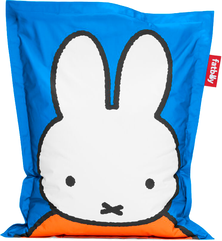 9149205 FATBOY JUNIOR X MIFFY SÆKKESTOL BLÅ INDOOR
