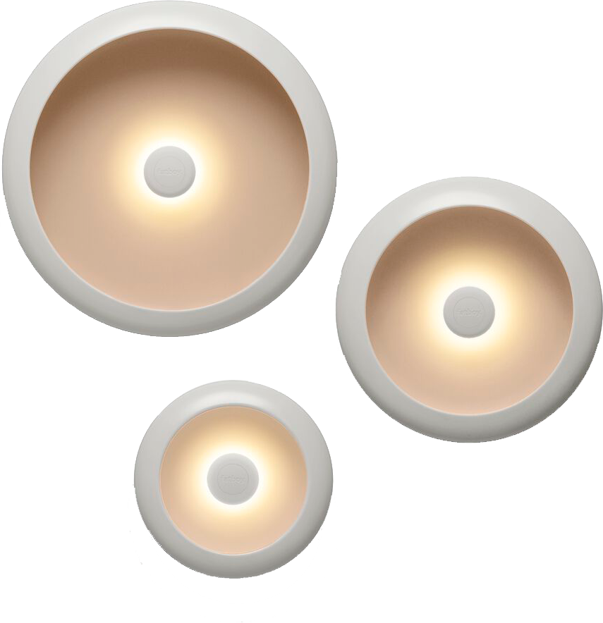 9149224 FATBOY OLOHA TRIO VÆGLAMPER SÆT MED 3 STK LIGHT GRÅ 1