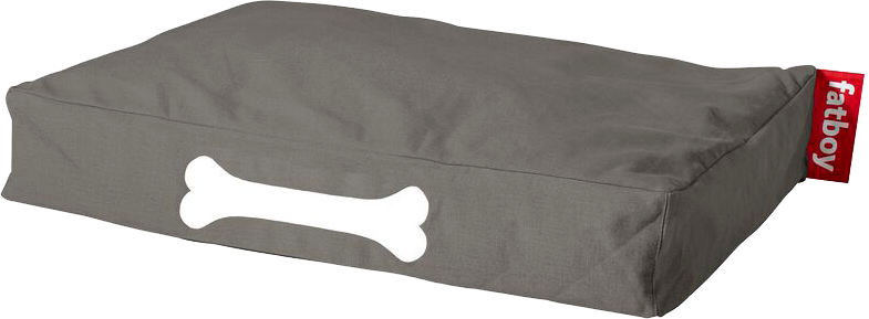9149171 FATBOY DOGGIELOUNGE L CANVAS RECYCLED CHARCOAL GRÅ 1