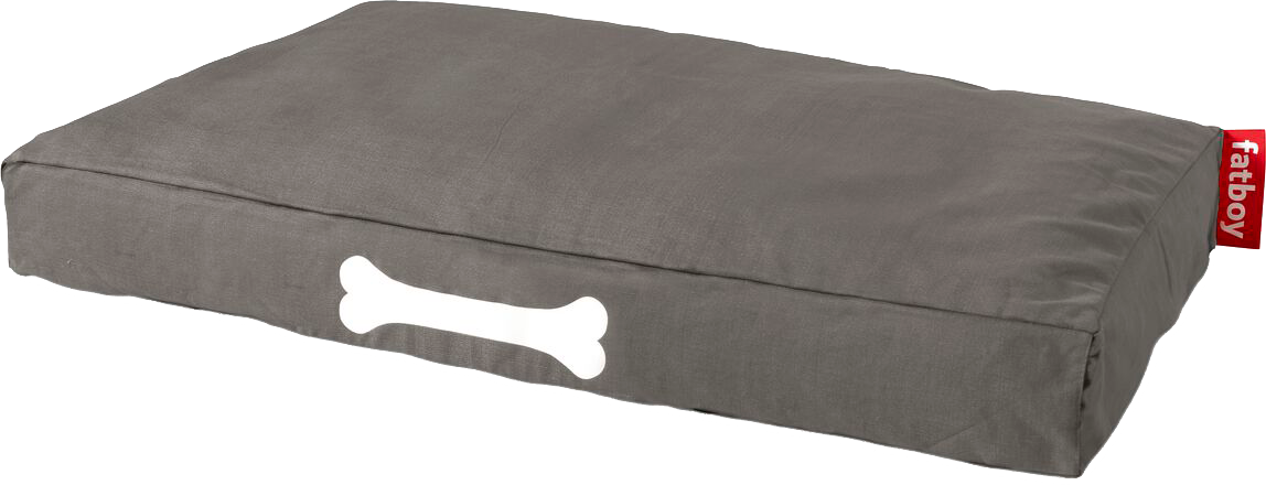 9149174 FATBOY DOGGIELOUNGE L CANVAS RECYCLED CHARCOAL GRÅ 1