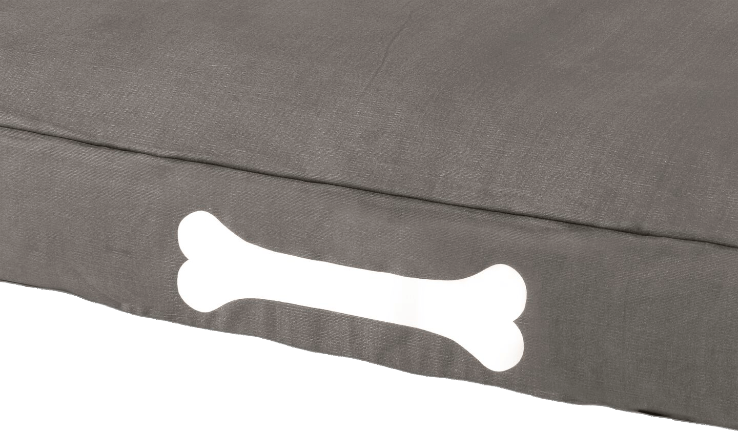 9149174 FATBOY DOGGIELOUNGE L CANVAS RECYCLED CHARCOAL GRÅ 2