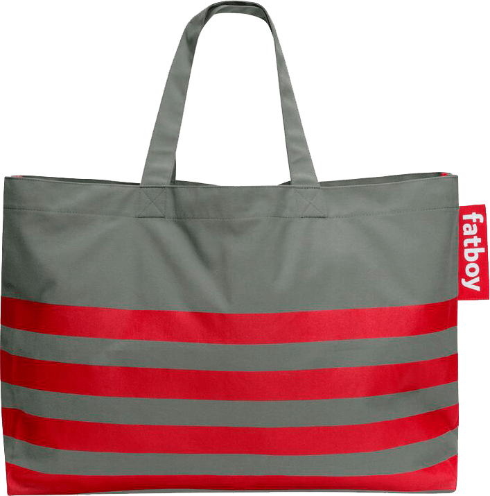 9149150 FATBOY CARRY TOO MUCH BAG CANVAS TASKE RECYCLED CHARCOAL 1