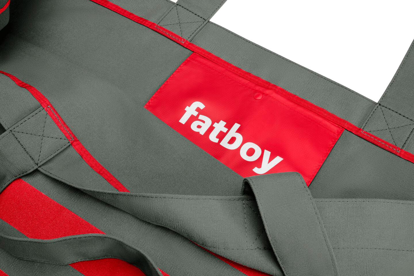 9149150 FATBOY CARRY TOO MUCH BAG CANVAS TASKE RECYCLED CHARCOAL 2