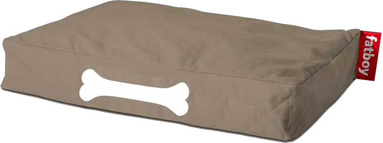 9149169 FATBOY DOGGIELOUNGE S CANVAS RECYCLED TAUPE GRÅ 1