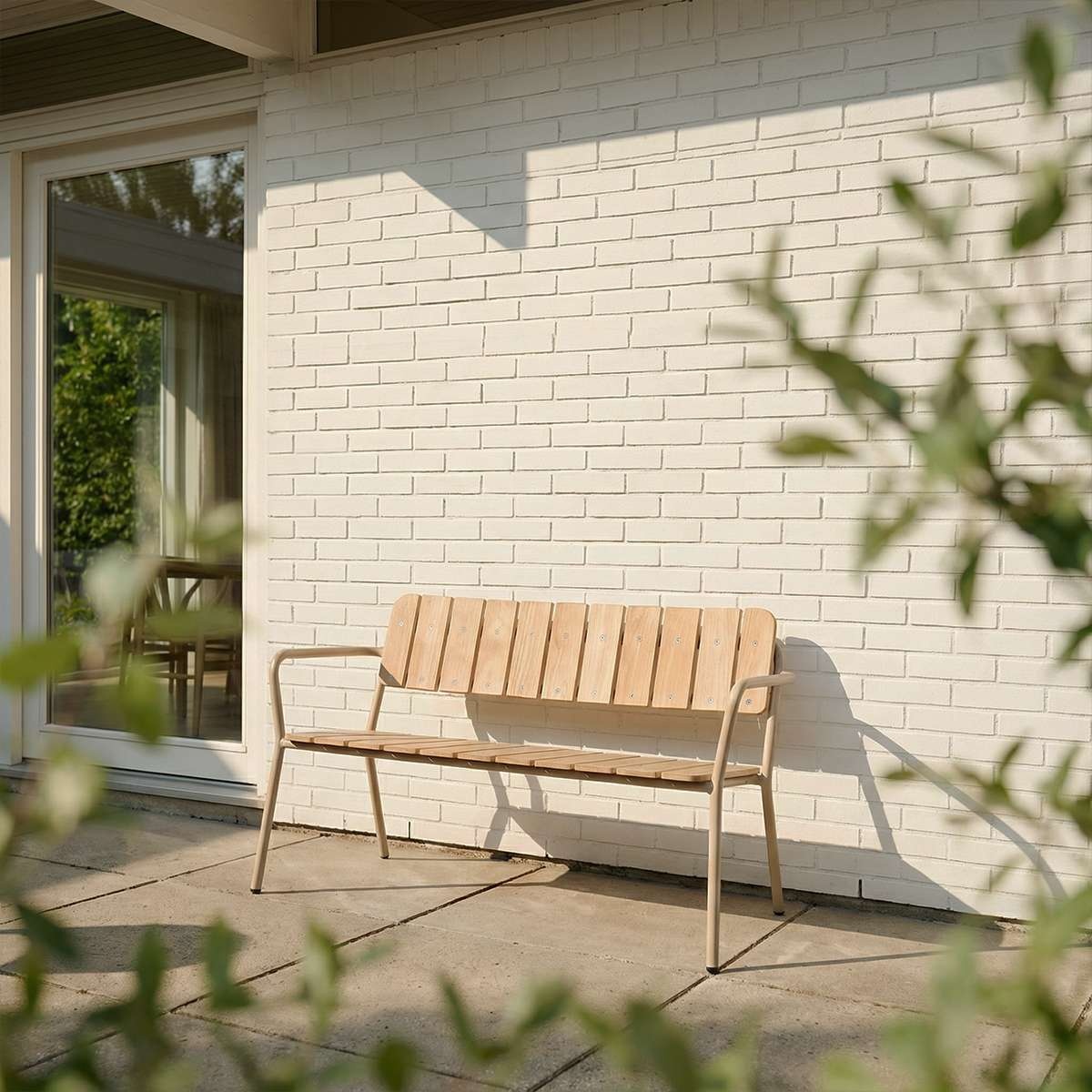 Variant 8603261 Kirra Patio Bench Taupe Img 05 Lifestyle 1200X1200