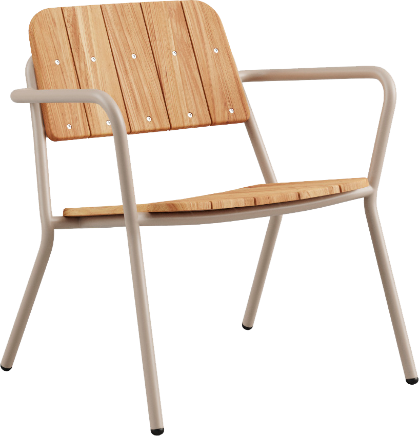 Sackit Kirra Patio Lounge Chair Taupe