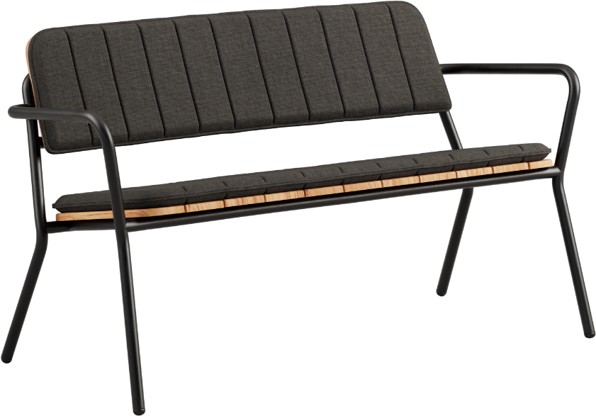 Variant 8603264 Sackit Packshots Kirra Patio Lounge Bench Cushion Noir 002 Packshot 1200X1200