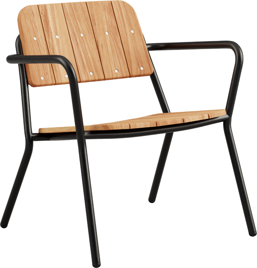 Variant 8603250 Sackit Packshots1 Kirra Patio Lounge Chair Black 001 Packshot 1200X1200