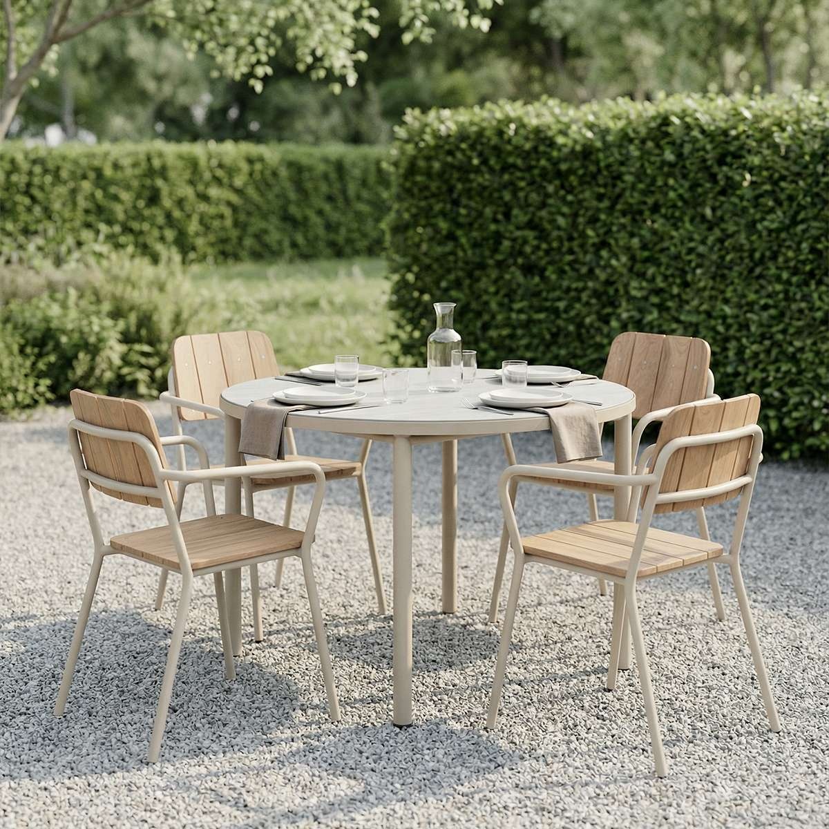 Variant 8603232 Kirra Dining Table Ceramic Taupe C3 98110 Img 02 Lifestyle 1200X1200