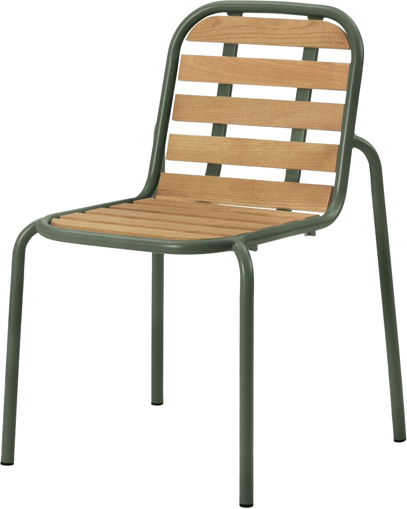 608025 Vig Chair Wood Dark Green 01 P