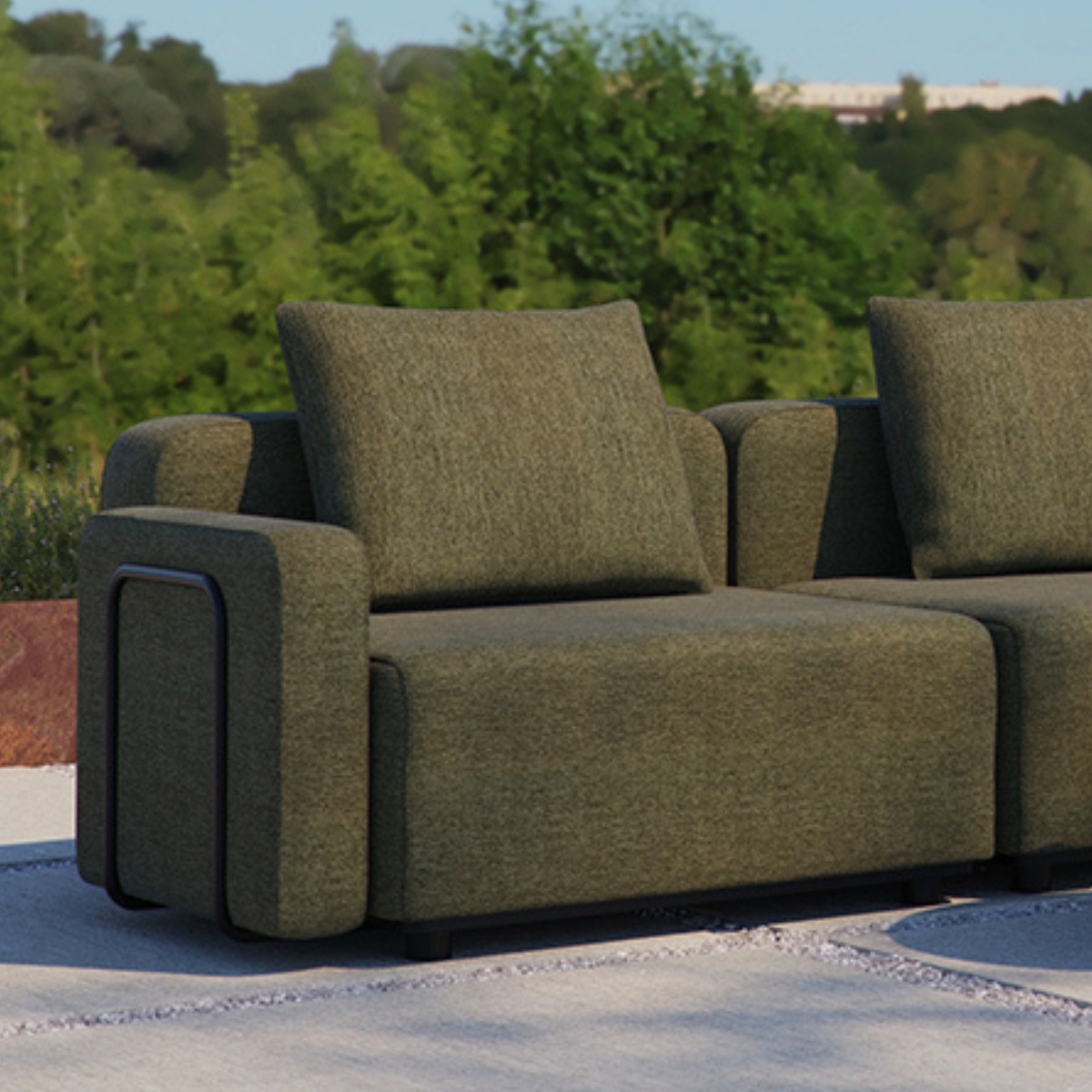 8583408 Cobana Cushion Olive Img 01 Lifestyle 1200X1200