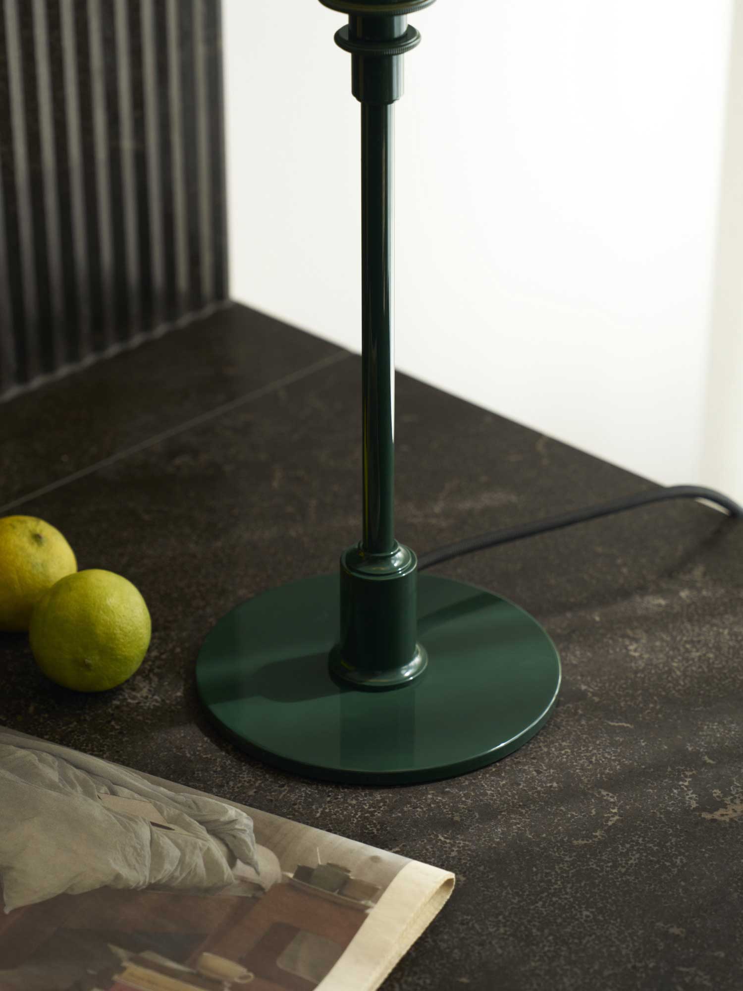 9150203 AW26 PH 3 2 Table Deep Green Interior Close Up1 ON