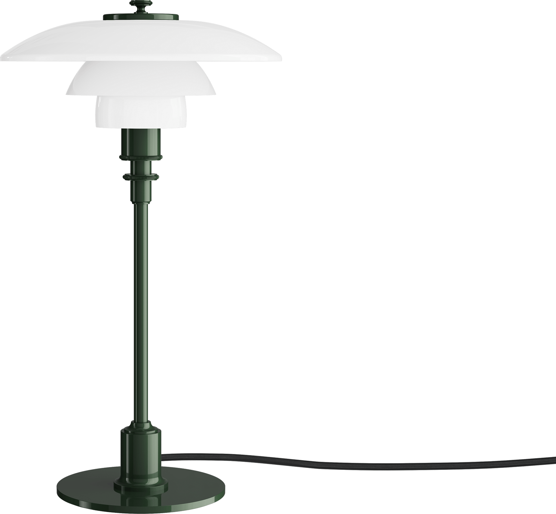 9150198PH 2 1 Table Lamp Deep Green OFF