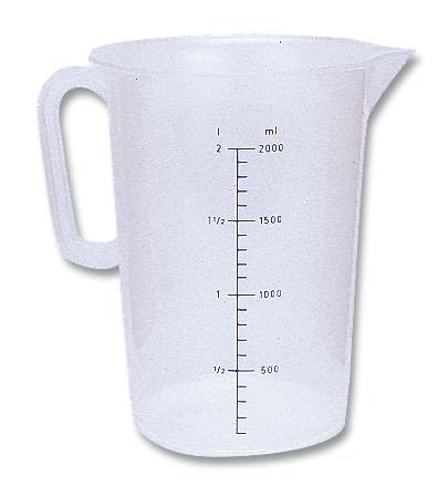 1444923 HALLBAUER LITERMÅL PLAST 1L
