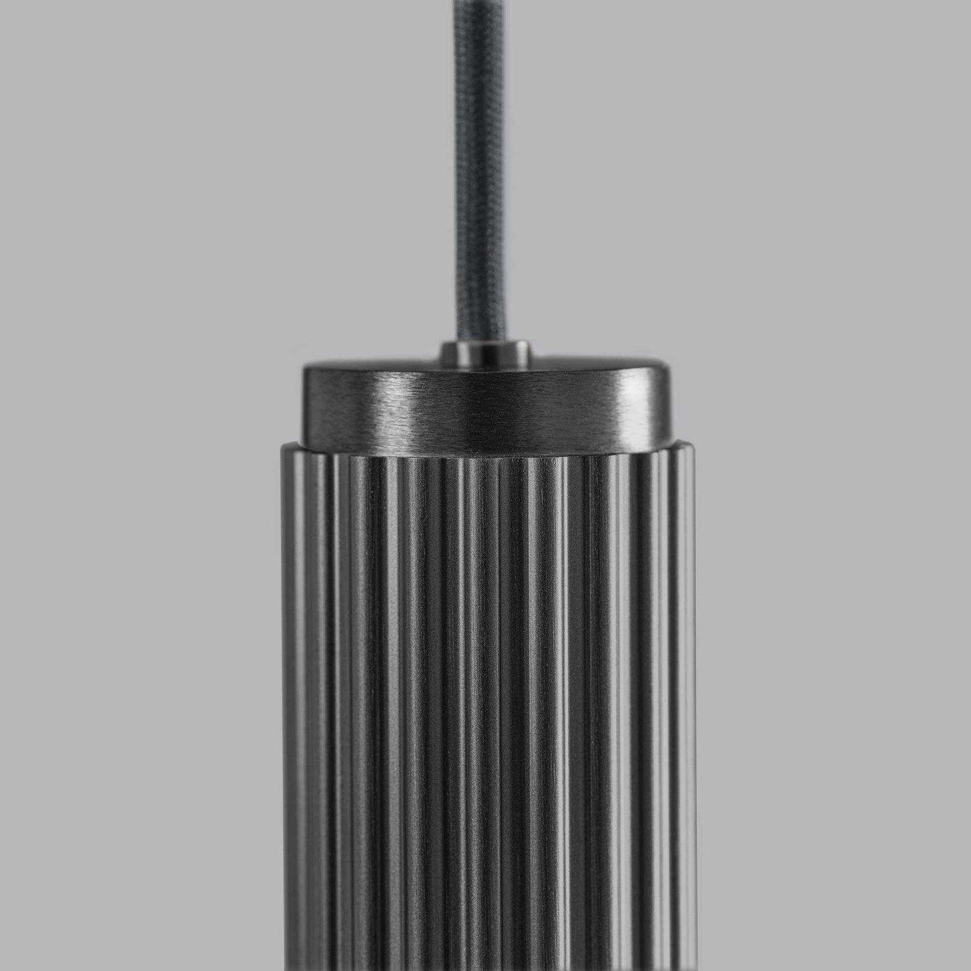Velvet Pendant S1 S2 40+60Cm Colorsample BLK+BLK Lproduct