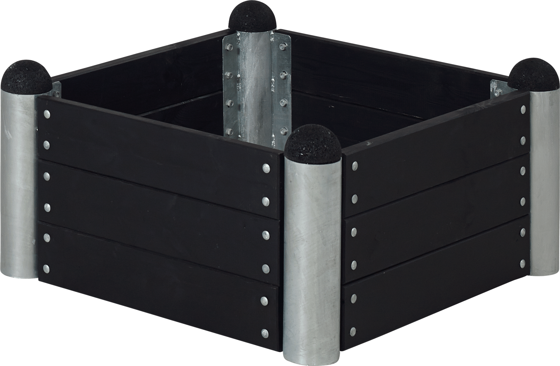 1460745 PLUS PIPE BLOMSTERKASSE SORT