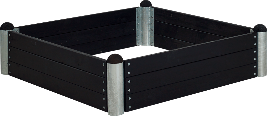 1460772 PLUS HØJBED 140X140CM SORT
