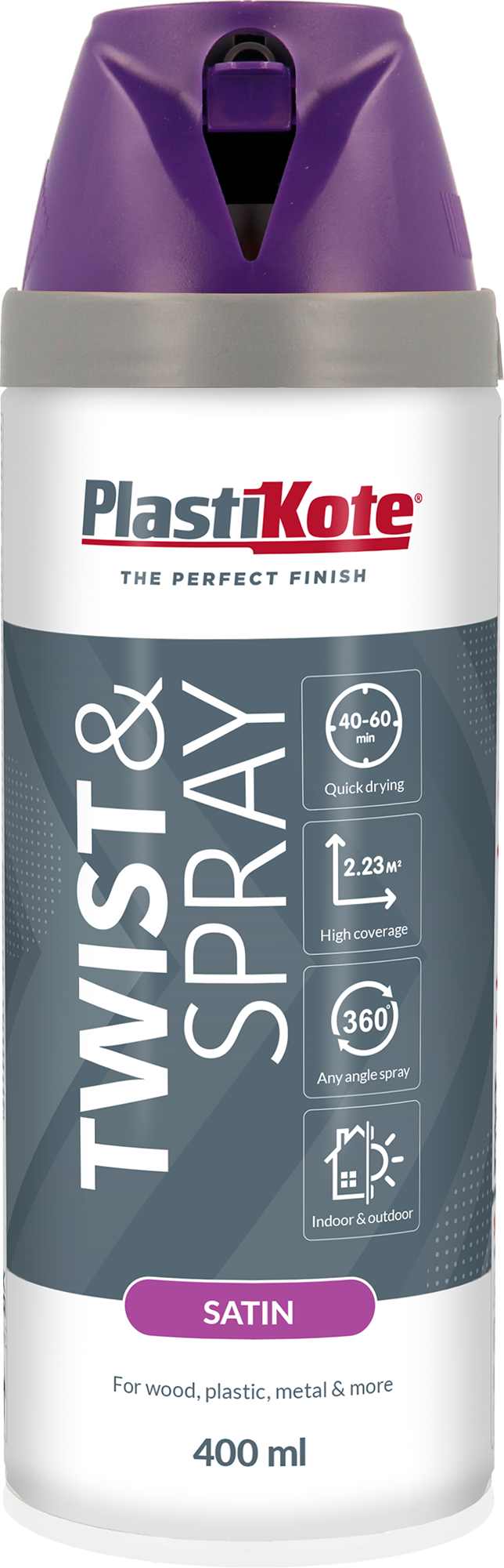 1578868 TWIST SPRAY SATIN LILLA