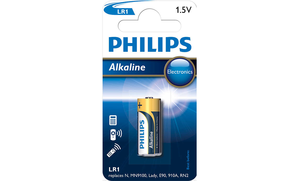 1585043 PHILIPS ALKALINE BATTERI N