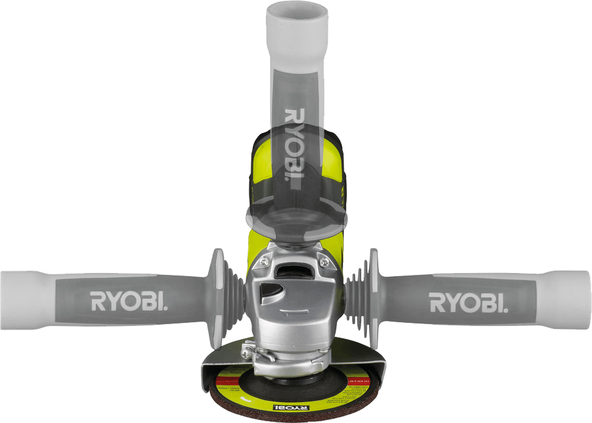 1603818 RYOBI VINKELSLIBER R18AG 0 2