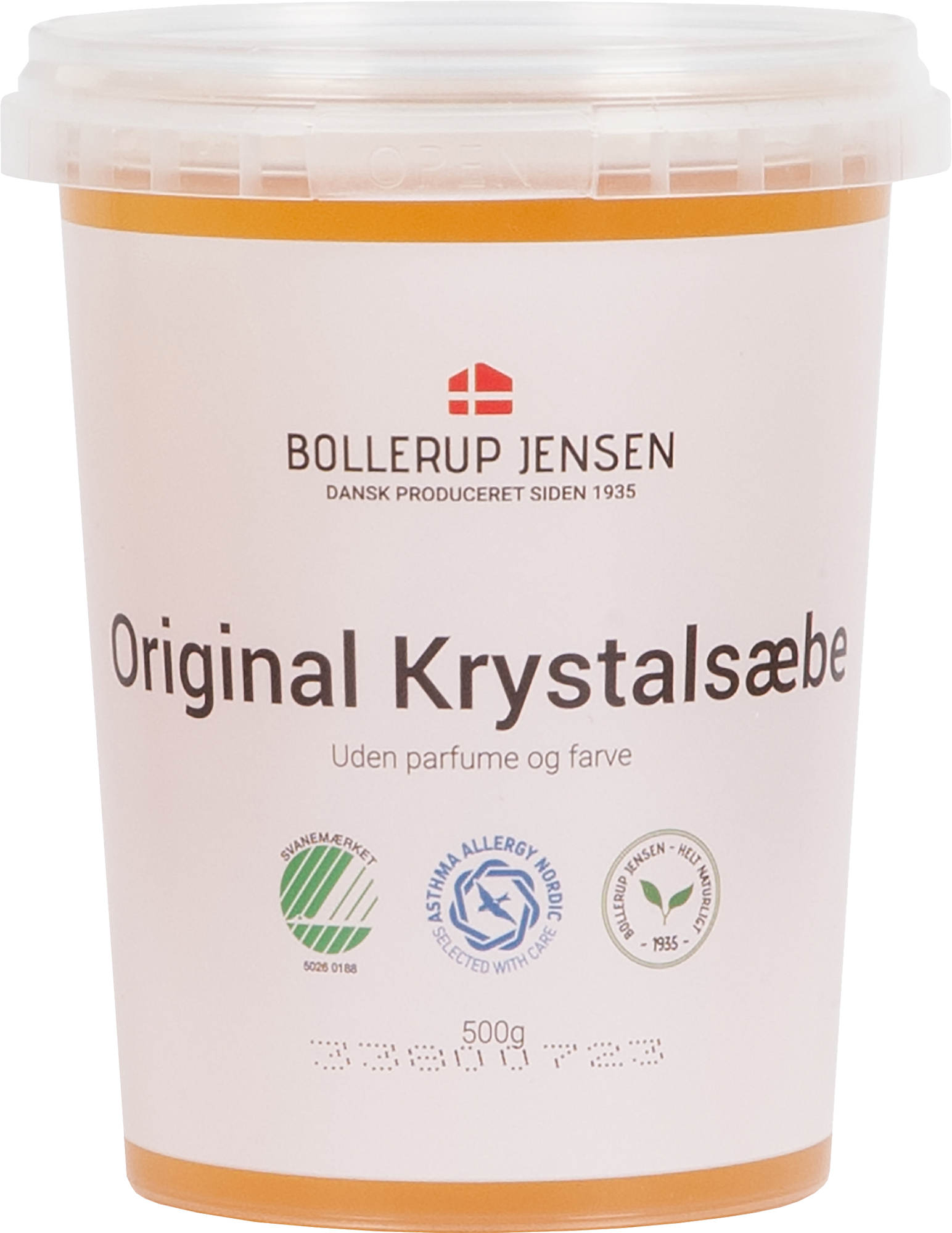 1604297 FAST BRUN SÆBE 0,5 KG