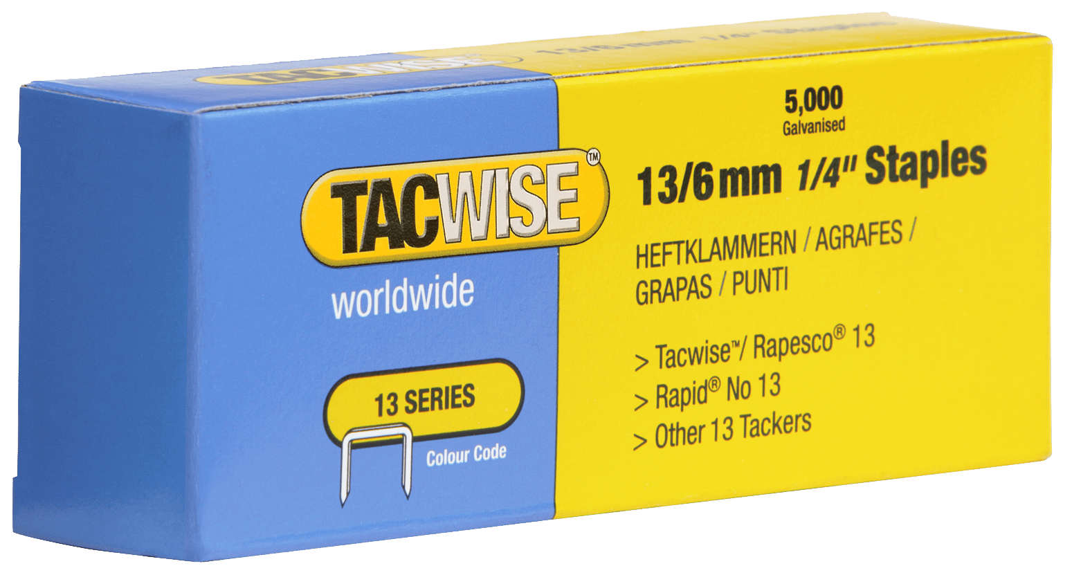 1605706 TACWISE KLAMMER 13 6 6MM