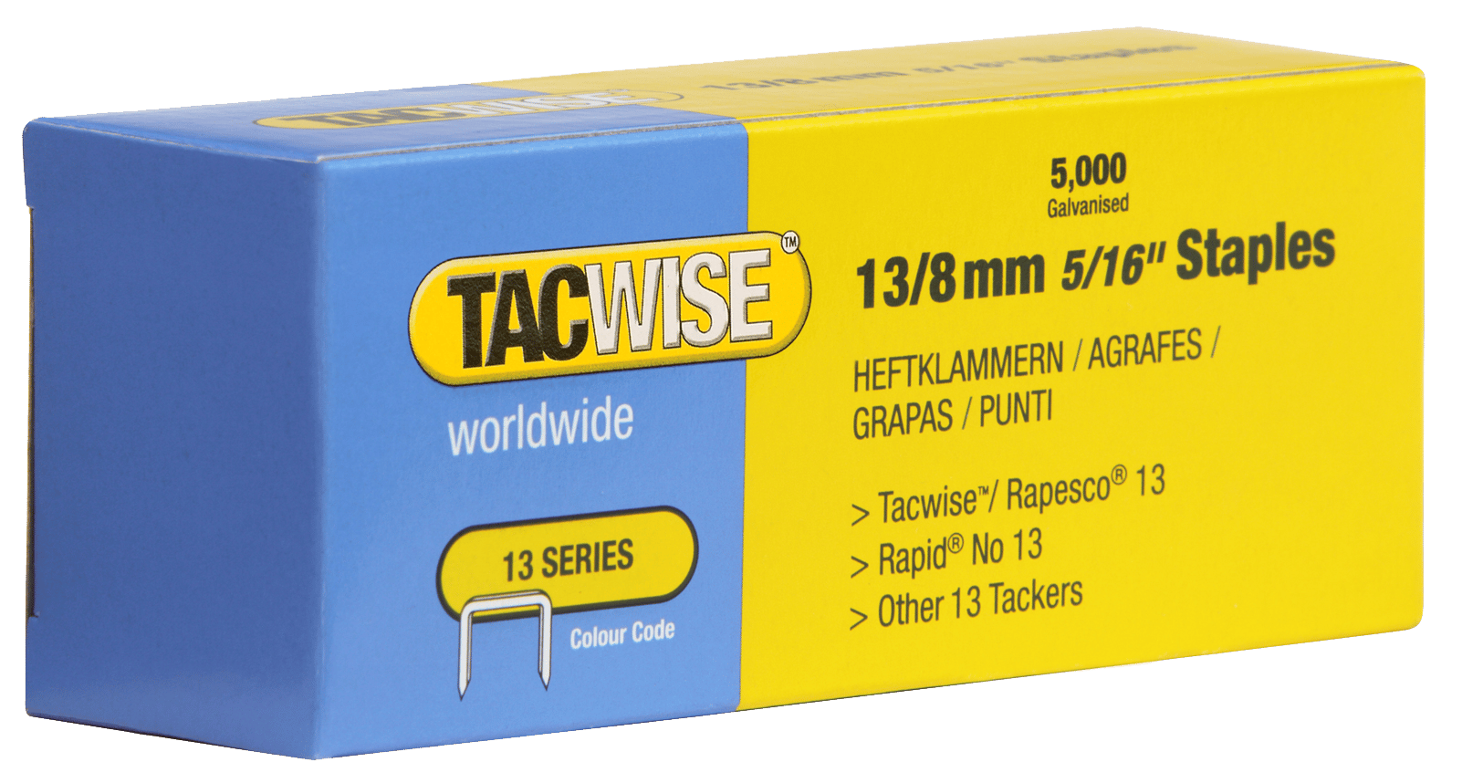 1605707 TACWISE KLAMMER 13 8 8MM