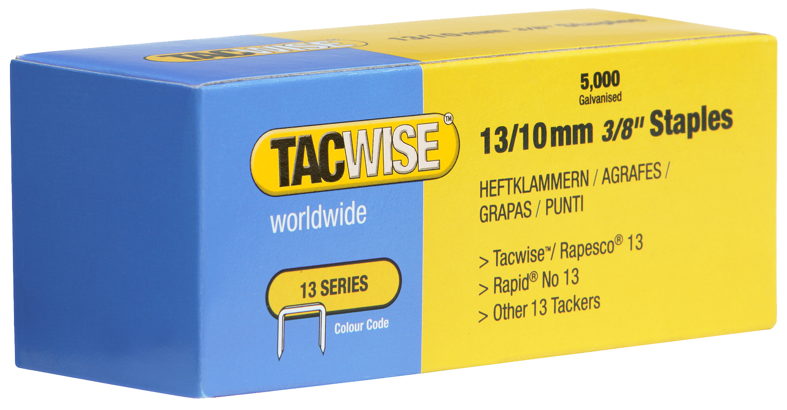1605708 TACWISE KLAMMER 13 10 10MM