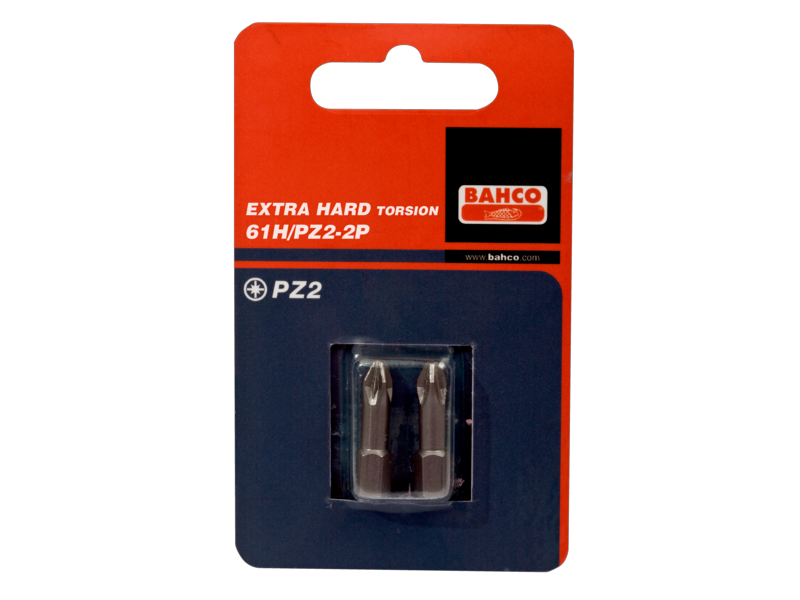 1613100 BAHCO BITS 1 4 25MM PZ2