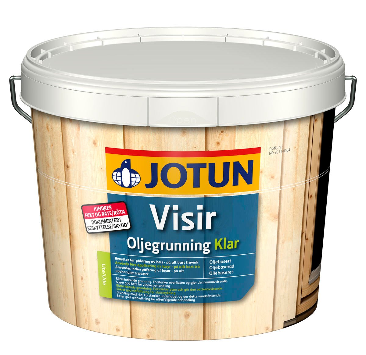 1640020 VISIR OLIEGRUNDING KLAR 0,9L