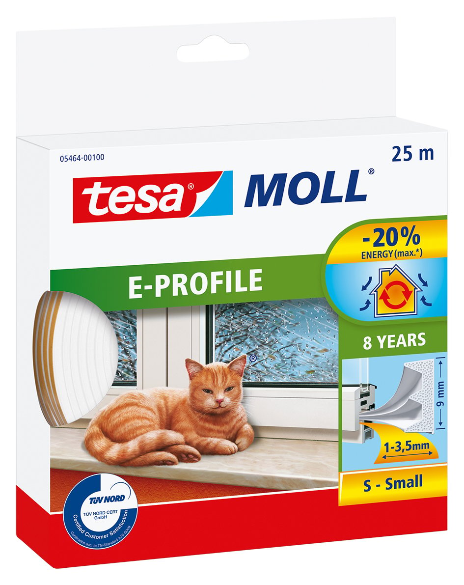 1647260 Tesa 5464 E Profil Hvid