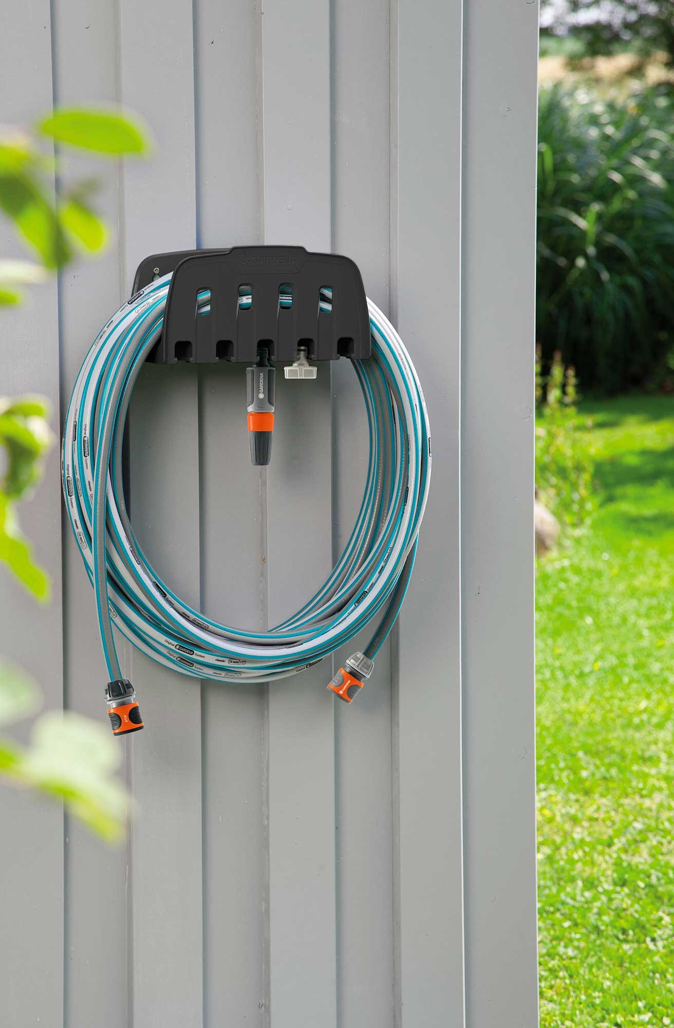 1670419 GARDENA SLANGEHOLDER TIL VÆG 2