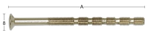 1680101 HABO KNÆKSKRUE TIL 316 M5X90MM 1