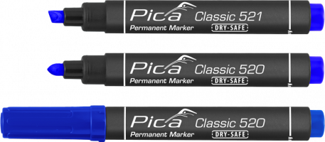 1784285 PICA PERMANENT MARKER BLÅ