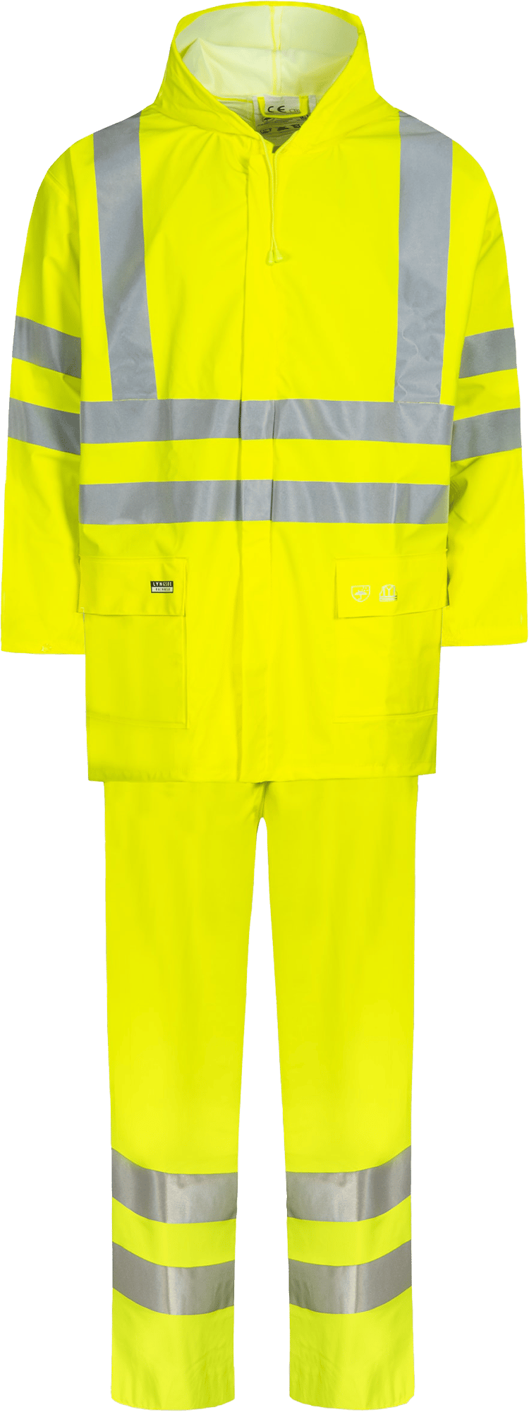 1809850 LYNGSØE REGNSÆT HI VIZ GUL M