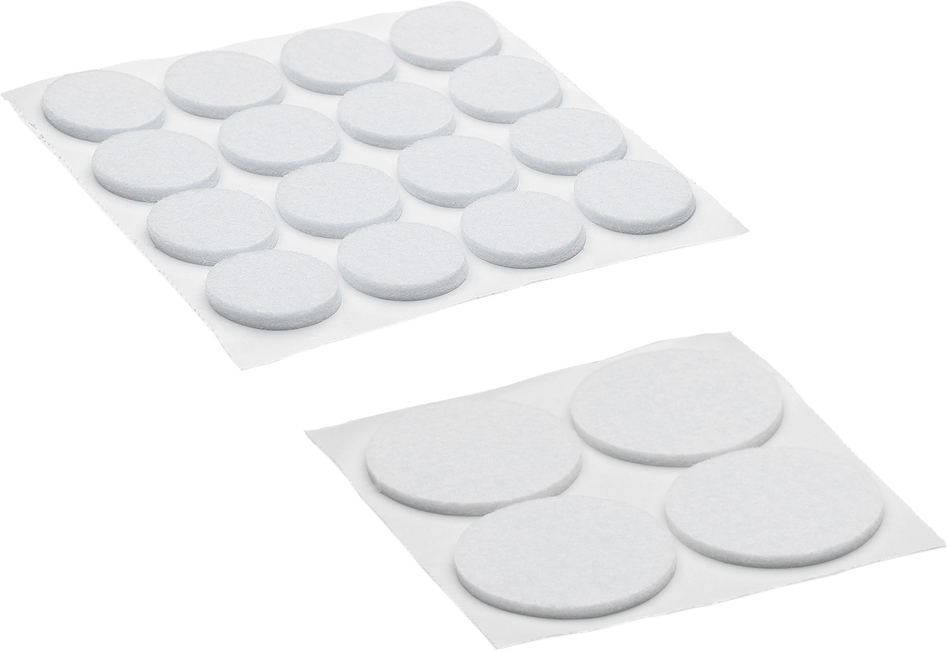 1824918 HABO FILTKNOPPER 20X38MM HVID
