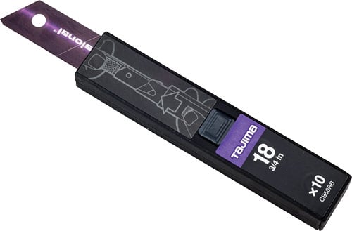 1871448 Tajima PREMIUM 18 Mm Sorte Blade 10 Stk