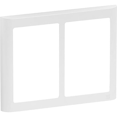 1889278 Designramme SOFT 63 2X1 ¢ Modul Vandret Hvid 560D62151L