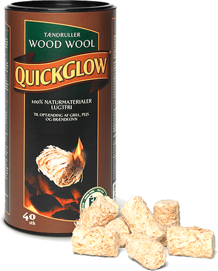 1905010 QUICKGLOW WOODWOOL TÆNDRULLER