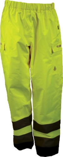 1912586 Lyngsøe Rainwear Hi Viz Bukser FOX6052 WEB