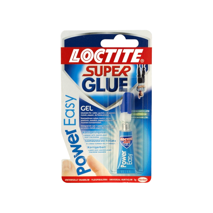 1923161 LOCTITE POWER GLUE PURE GEL 3G
