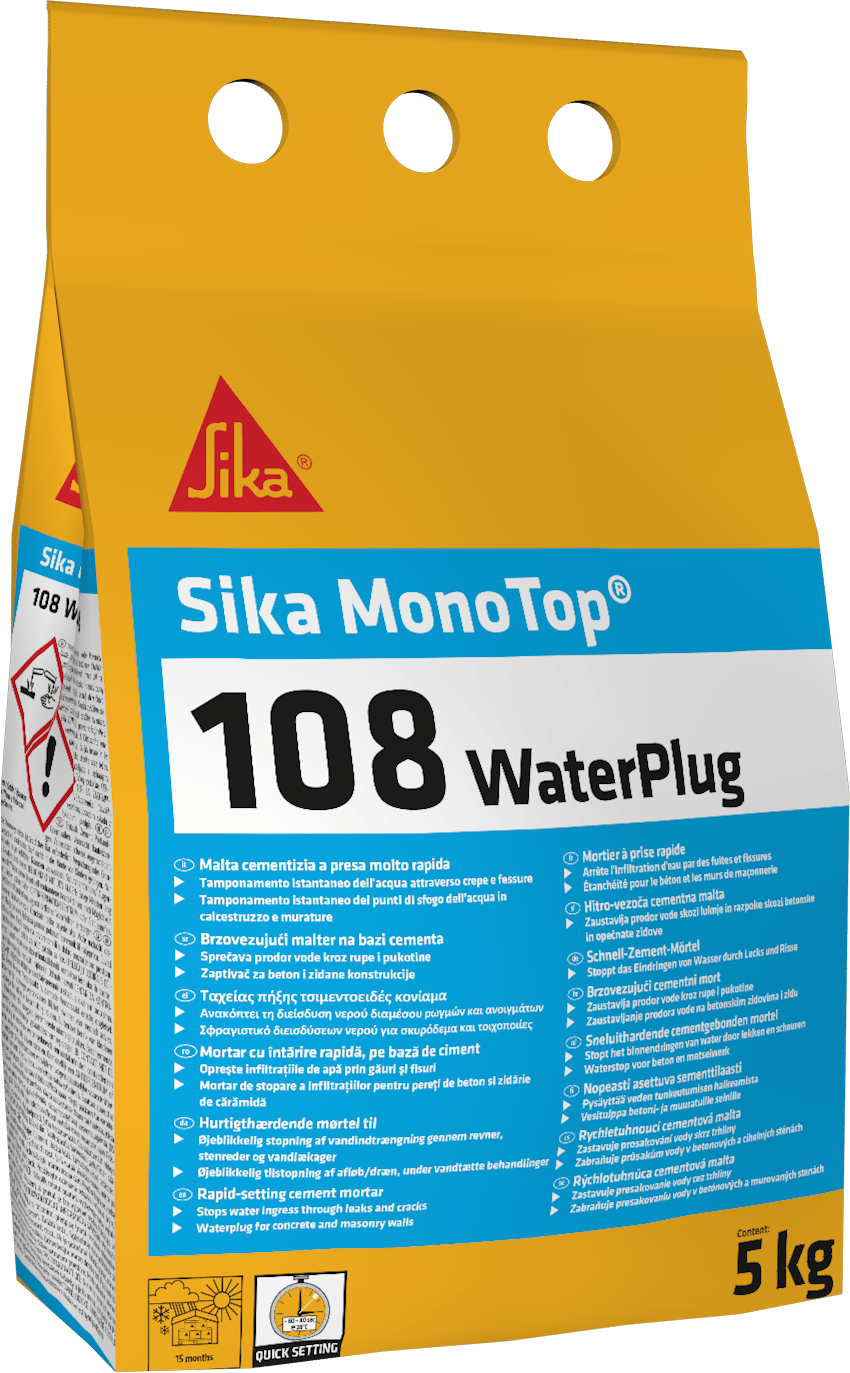 1938128 SIKA MONOTOP 108 WATERPLUG 5KG