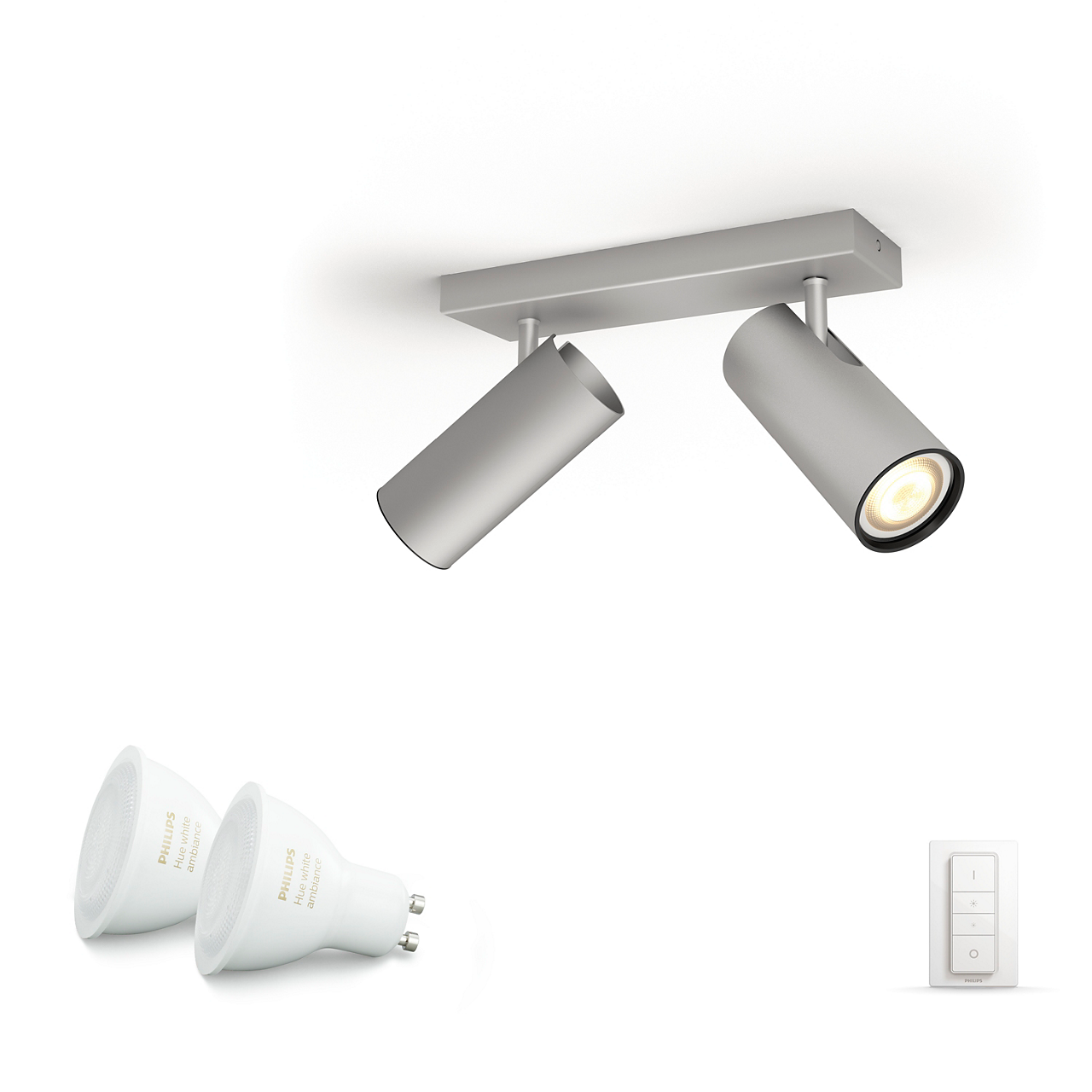 1943660 PHILIPS HUE BURATTO 2 SPOT LED