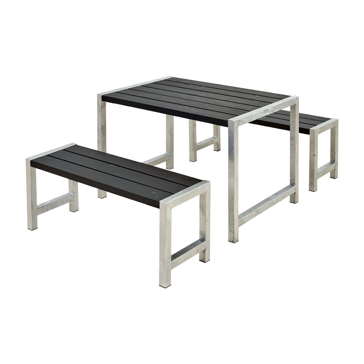 1947744 PLUS CAFE PLANKESÆT 127CM SORT