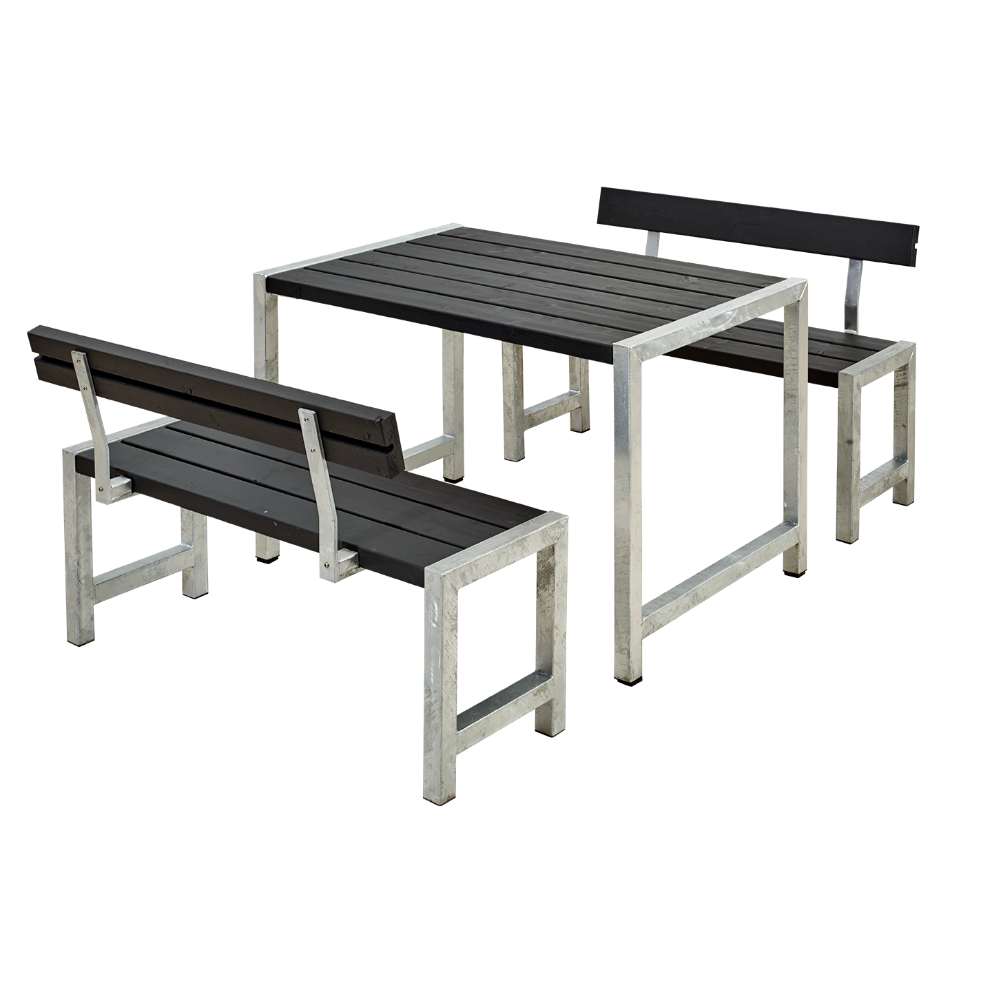 1947746 PLUS CAFE PLANKESÆT 127CM SORT