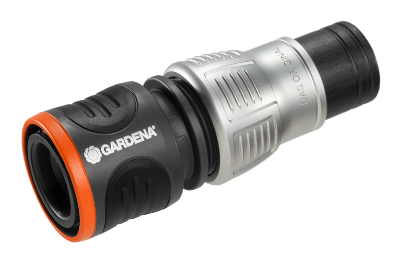 1948777 GARDENA PREMIUM SLANGEKOBLING MED VANDSTOP 12 SB