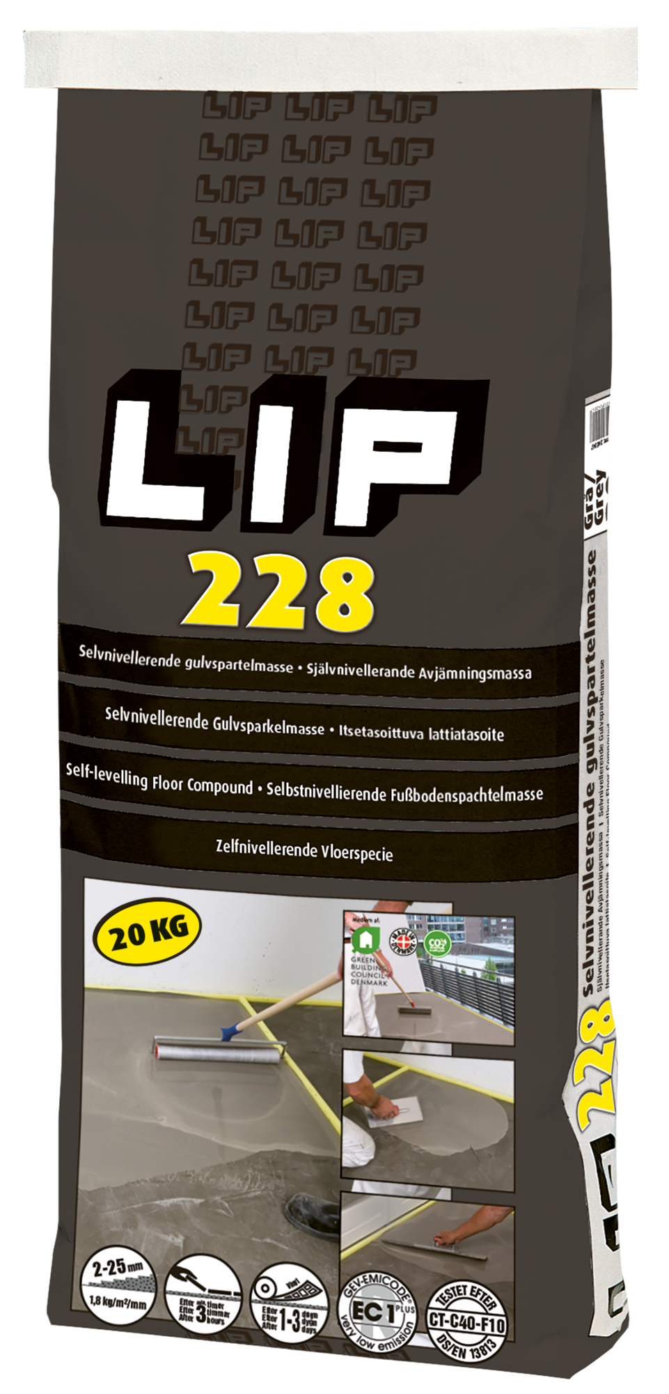 1972527 Lip 228 Gulvspartelmasse 20