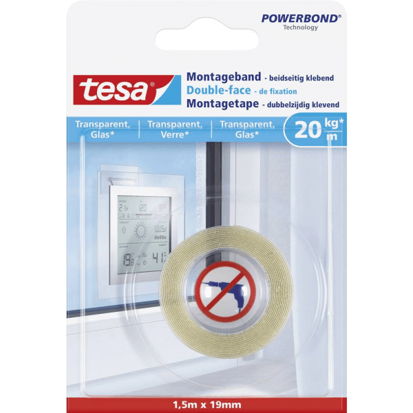 1986002 TESA DOBBELTKLÆBENDE TAPE