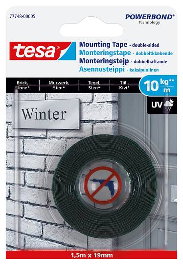 1986008 TESA DOBBELTKLÆBENDE TAPE
