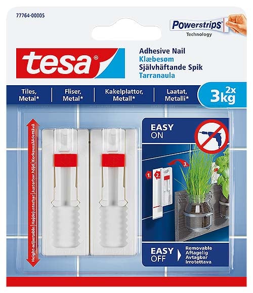 1986023 TESA KLÆBESØM JUSTERBAR 2 PAK2